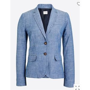 NWT J. Crew Chambray Keating Boy
Blazer 8 Women Cotton Jacket Blue
Casual K2875